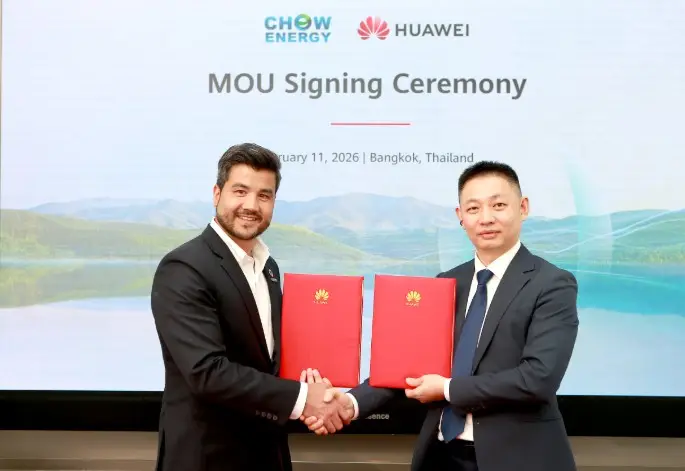 Chow Bright Venture Holding จับมือ Huawei Digital Power เป็นพันธมิตรเชิงกลยุทธ์ ขับเคลื่อนโครงการพลังงานแสงอาทิตย์กว่า 100 MW ภายในปี 2569